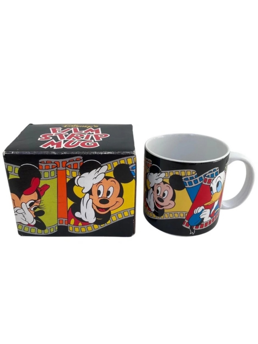 VTG Disney 80s Film Strip Mug with Original Box